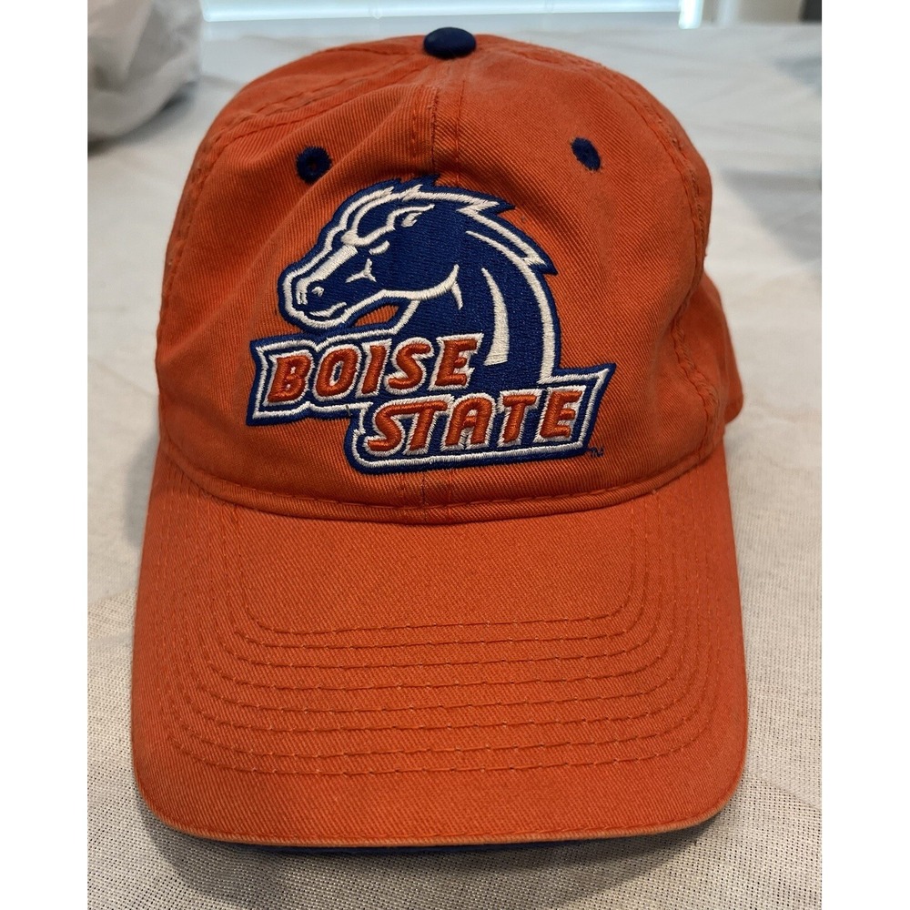 Boise State Broncos Nike NCAA Orange Blue Baseball Hat Cap Adjustable The Game